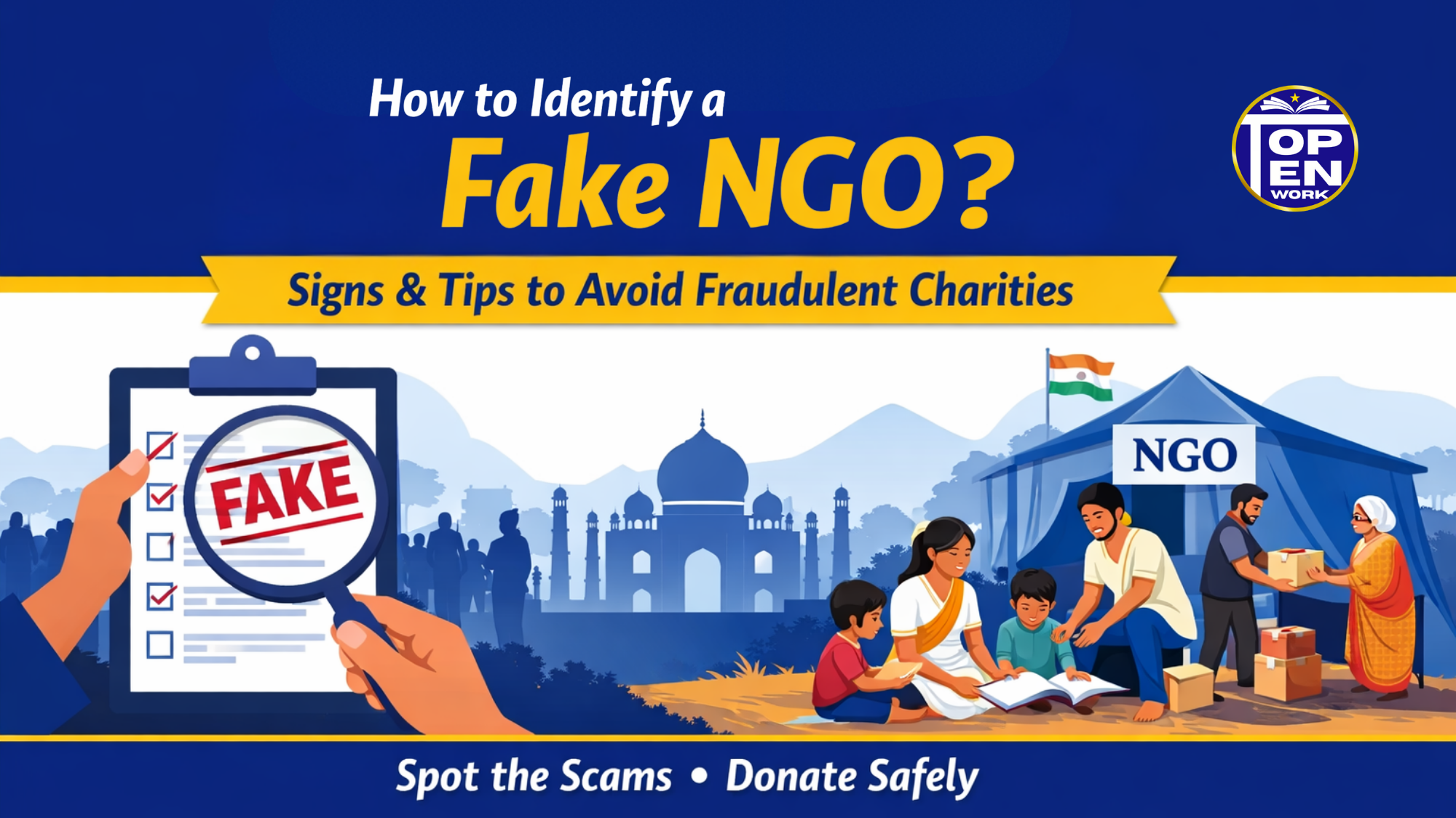 How to Identify a Fake NGO?