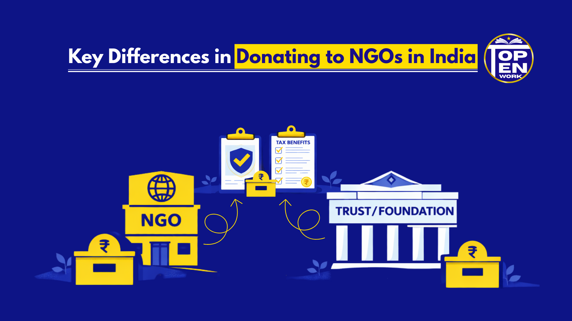 Key Differences in Donating to NGOs in India