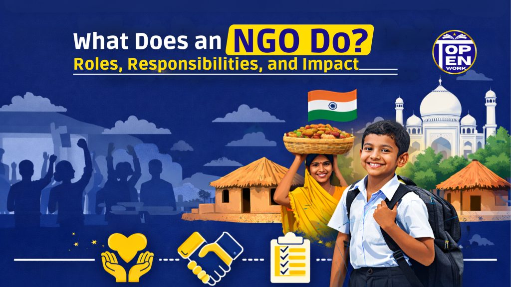 What Does an NGO Do, Impact of NGOs, activities and programs, nonprofit organization roles, ethical responsibilities, social sector